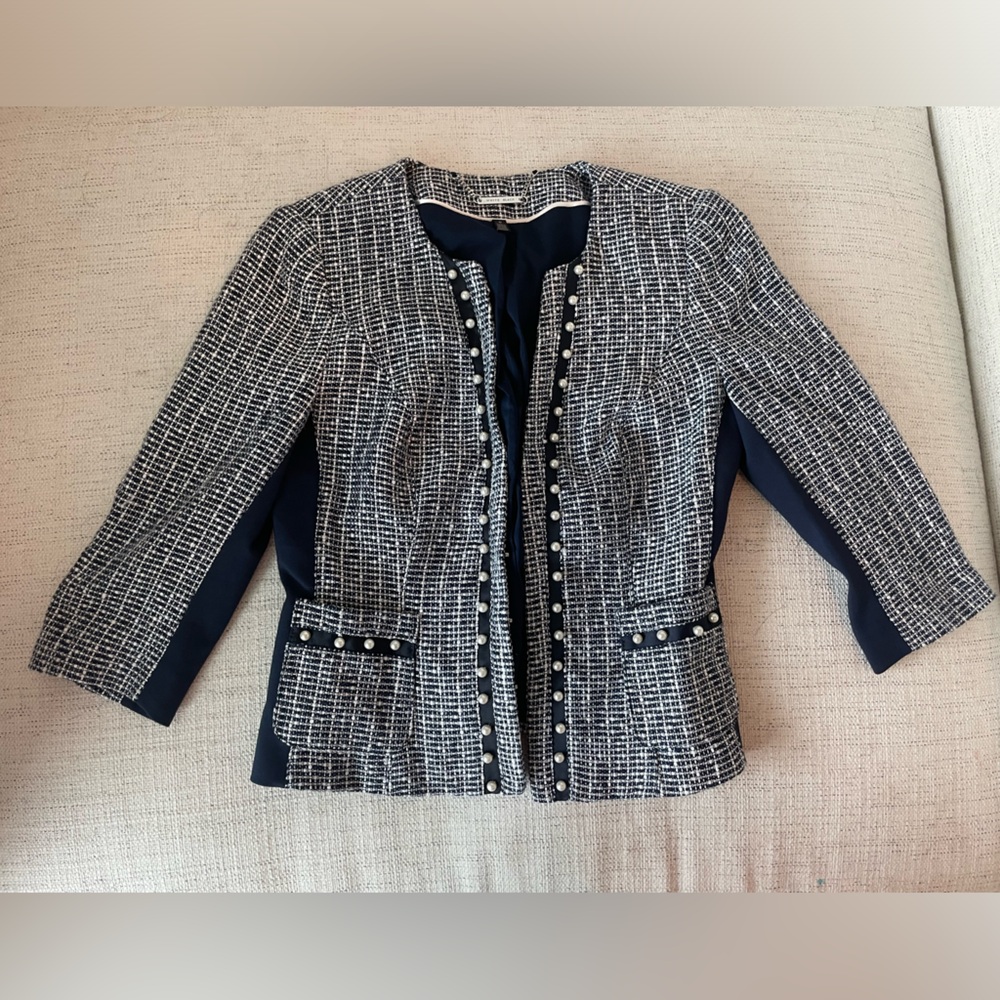 White House Black Market Pearl Blazer